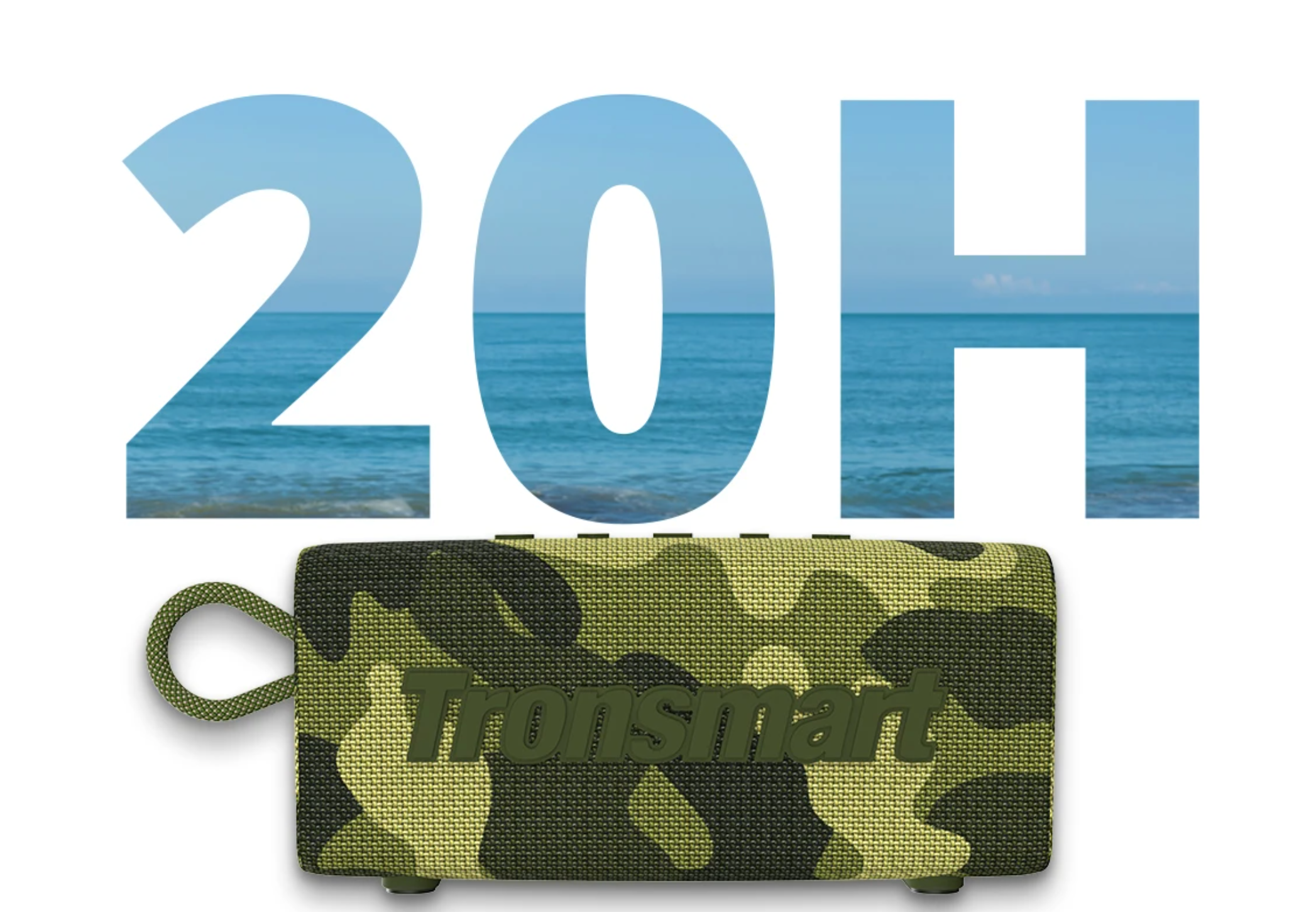 Coluna TRONSMART Bluetooth - IPX7 Impermeável, Dual-Driver, Som Stereo Coluna TRONSMART Bluetooth - IPX7 Impermeável, Dual-Driver, Som Stereo